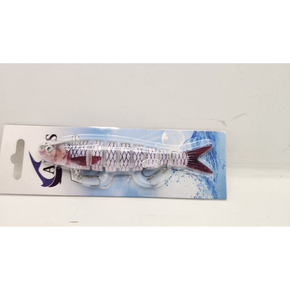 8 Section Multi‎ Jointed Swim Bait Light Purple